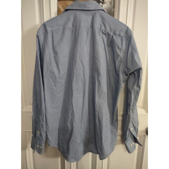 Lauren Ralph Lauren Mens Button Down Dress Shirt Size 15.5 34/35 Blue - Picture 5 of 5